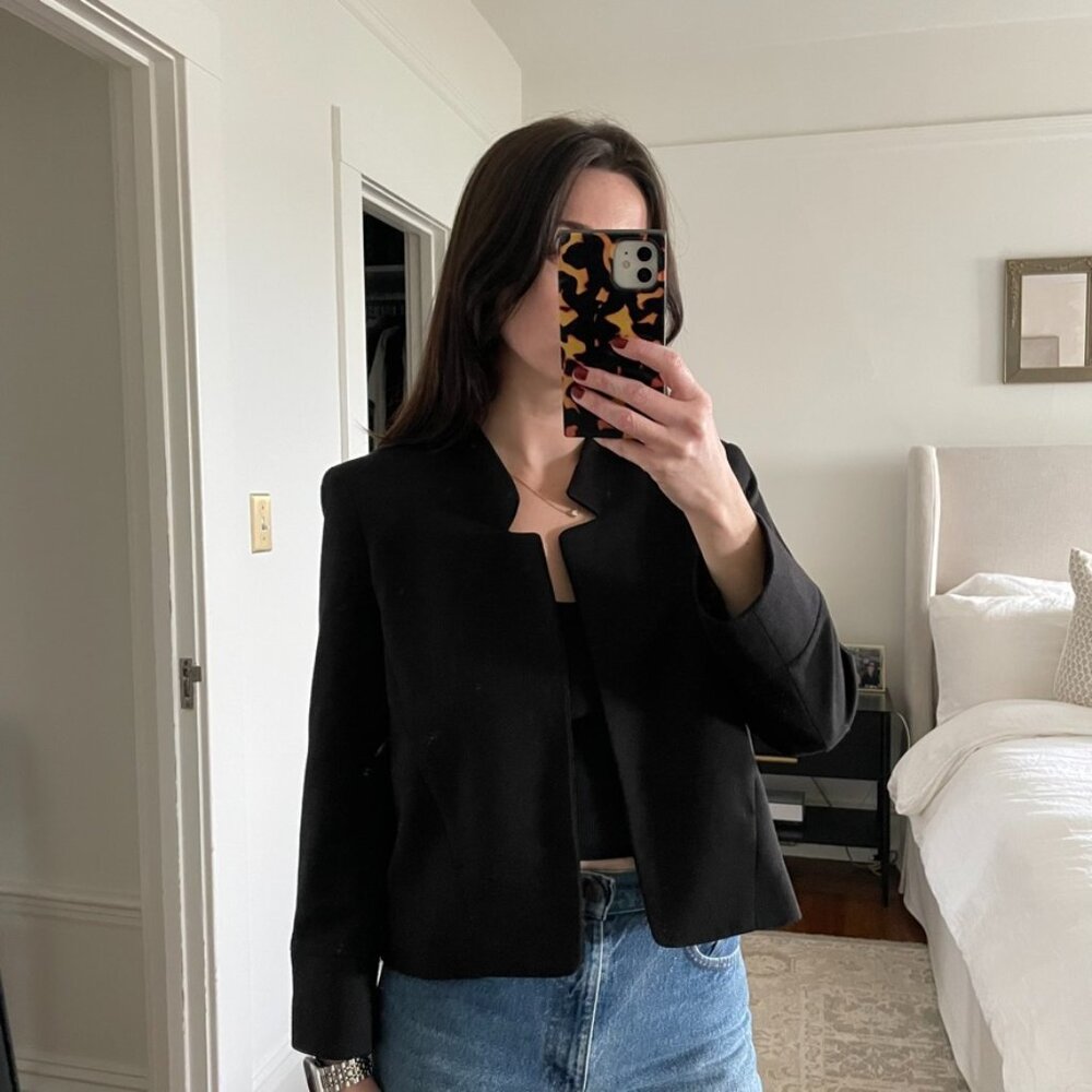Topshop Tuxedo-style Jacket